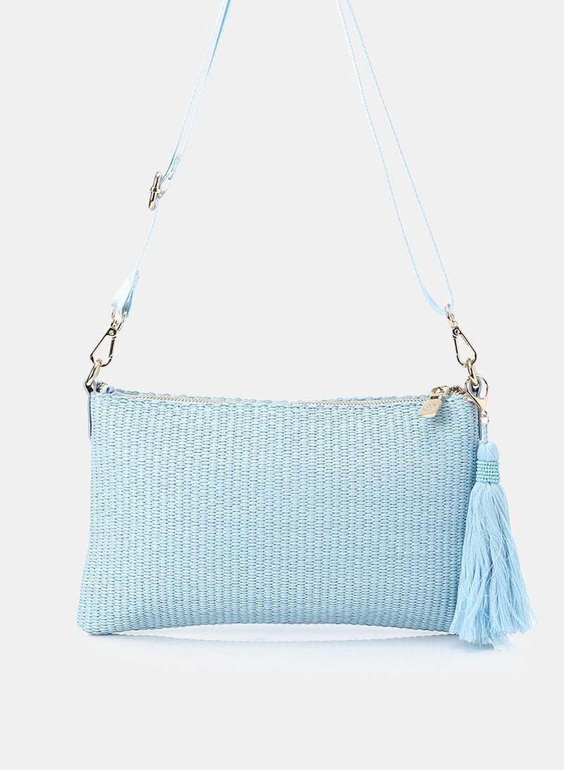 Dejavu Women's Crossbody Bag-LID-DJTX-027-Blue - Image 3