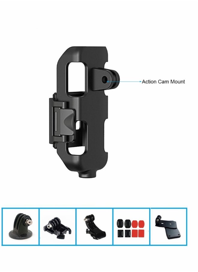 Generic - Action Mount for Dji Osmo Pocket Tripod and Gopro Stand Bracket Accessories Expansion Protective Frame with Quick-Release Design - Image 1