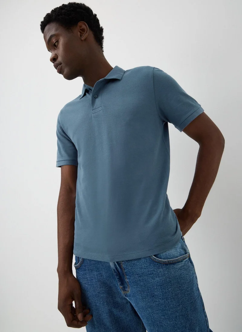 Matalan Blue Essential Polo Shirt