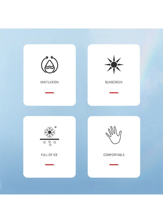 Ice Silk Non-Slip Gloves Breathable Outdoor Sports Driving Riding Touch Screen Gloves Thin Anti-UV Protection - Image 5