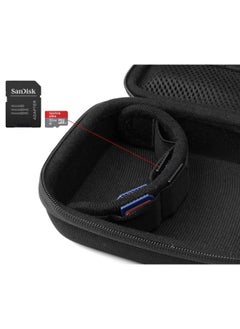 CaseSack Case for Body camera, action camera like MIUFLY 1296, Veho VCC003, VCC005 MUVI HD10, HDPRO, PNZEO F5, BOBLOV M5/ M7, Pyle PPBCM9, R-Tech HD Night Version camera, SD card Pockets  - Image 4