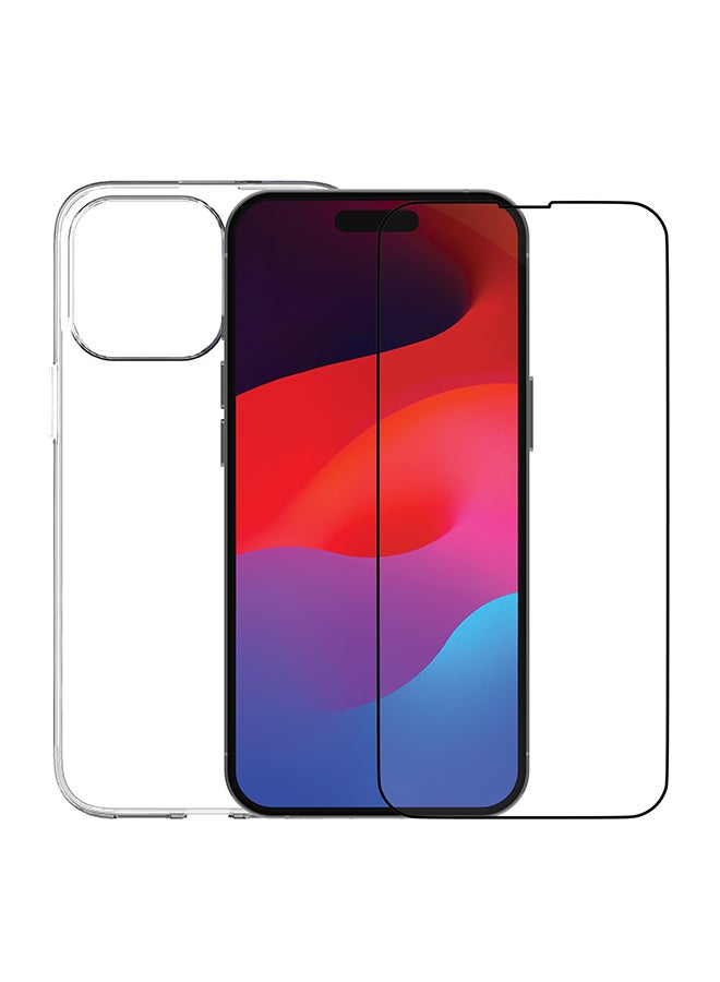 DBRAMANTE1928 جراب شفاف لهاتف iPhone 15 Pro