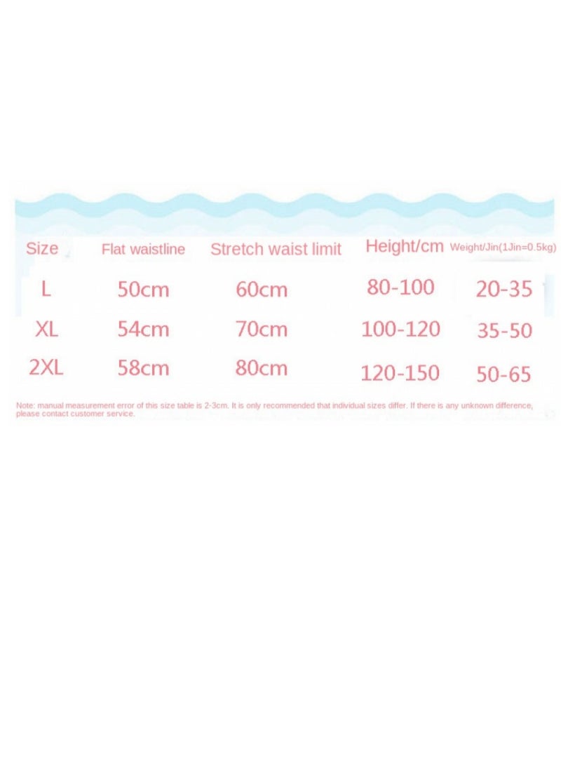 Y&D Boys' two-piece children's swimsuit Baby Boys Swimming Trunks Cartoon Swimwear Short with Hat - Image 5