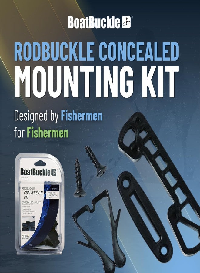 BoatBuckle طقم تثبيت مخفي من BoatBuckle RodBuckle - Image 2