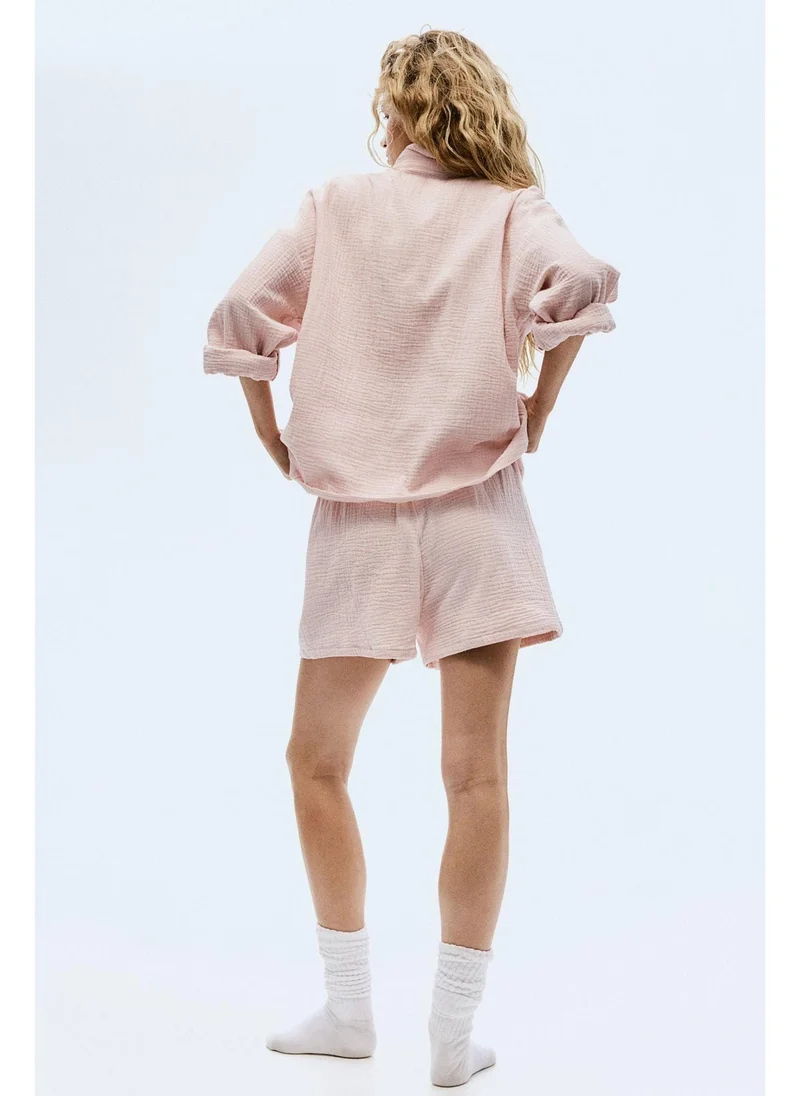H&M Pyjama shirt and shorts