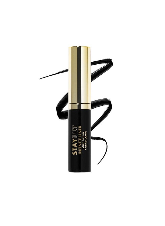 Milani Stay Put Infinite Eyeliner for Sharp, Precise Lines, Black - Image 1