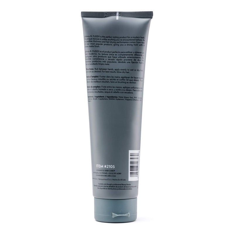 JOHNNY B. Fuddy Strong Professional Matte Hair Styling Gel 6.7 Ounce - Image 2