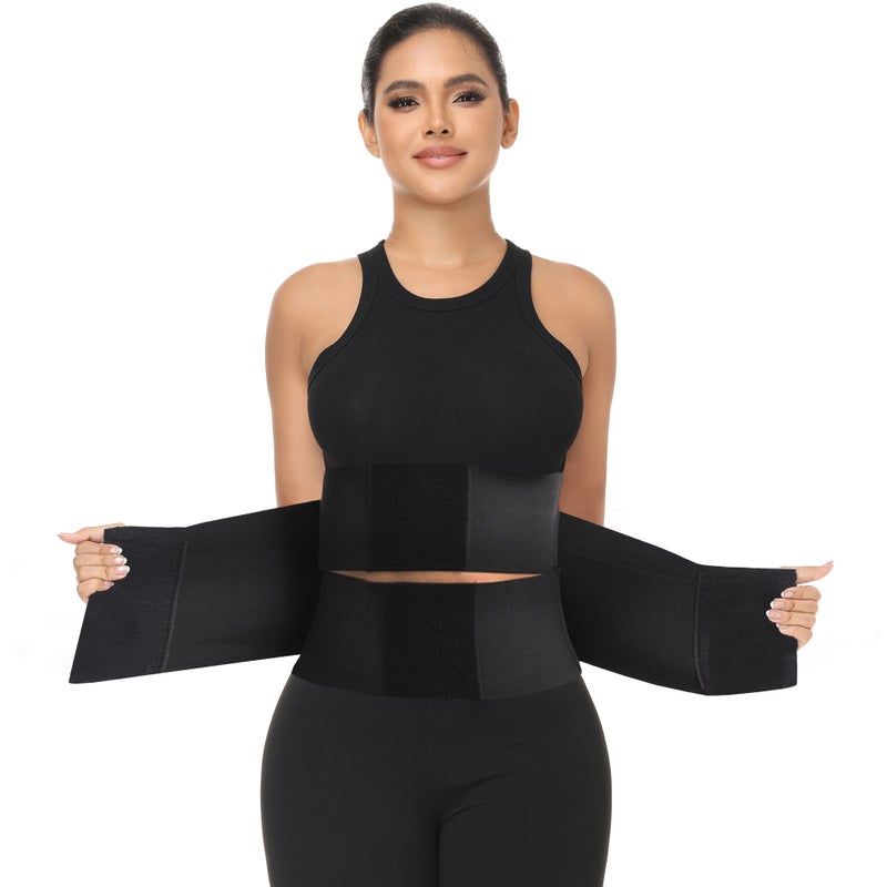 Waist Trimmer Belt Abdominal Binder Tummy Control Body Shaper for Men Women - Image 4