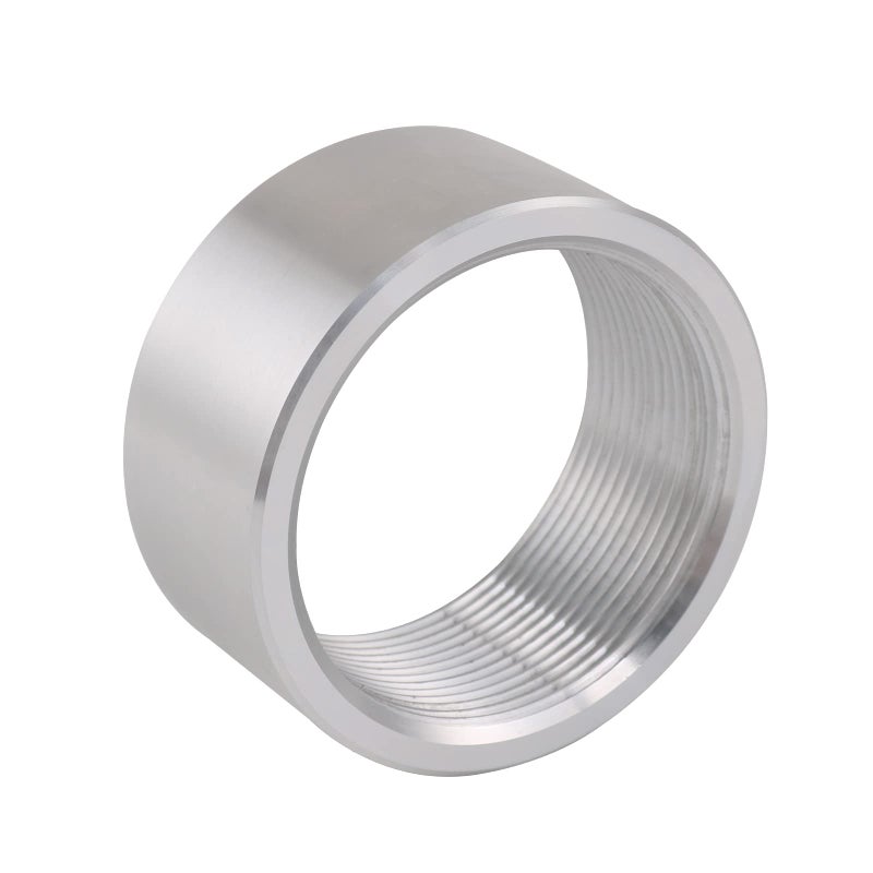 WOWYZL 2 Inch NPT Female Thread Aluminum Weld On Pipe Fitting Bung 2 NPT Female Weld On Bung Fitting - Image 3