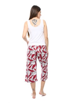 REDCOTTON Summer Pajamas For Women Shorts And Shoulder Strap  - Image 3
