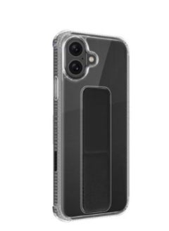 3 in 1 Magnetic Kickstand Protective Case for Apple iPhone 16 - Black