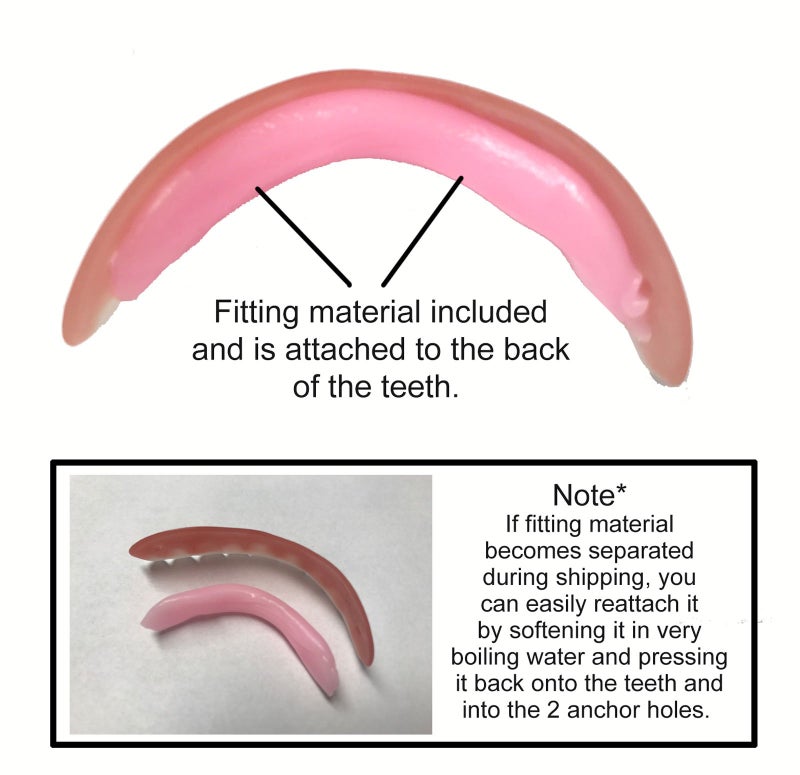 Instant Smile Flex 2pk - Bright White Shade - One Size Fits Most. Fix Your Smile at Home in Minutes! Comfortable Upper Cosmetic Veneer for A Perfect Smile! - Image 4