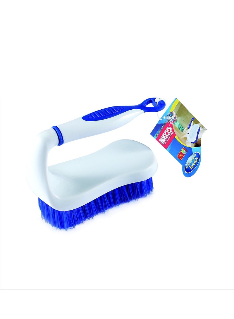 Neco Heavy Duty Scrub Brush with Stiff Bristles & Long Non-Slip Handle – Multi-Purpose Cleaning Brush for Bathroom, Kitchen, Tiles, Bathtub & Floor Cleaning - Image 3