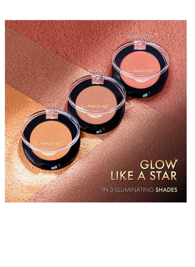 لاكمي فيس إت هايلايتر روز جولد H3 4 جم - Image 5