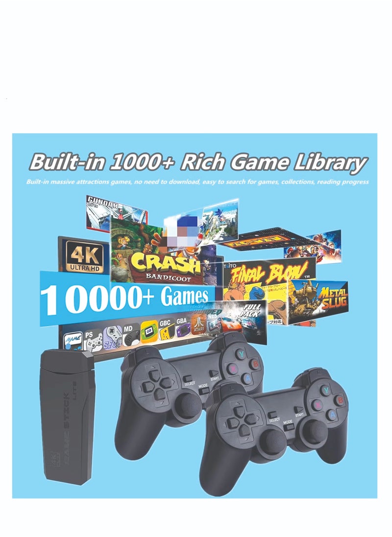 ABJ ABJ Y3 Lite Hd Tv Game Console With 64G Card 10000 Games 2 Controllers With 1 Stick 1 HD Extension Cable  - Image 2