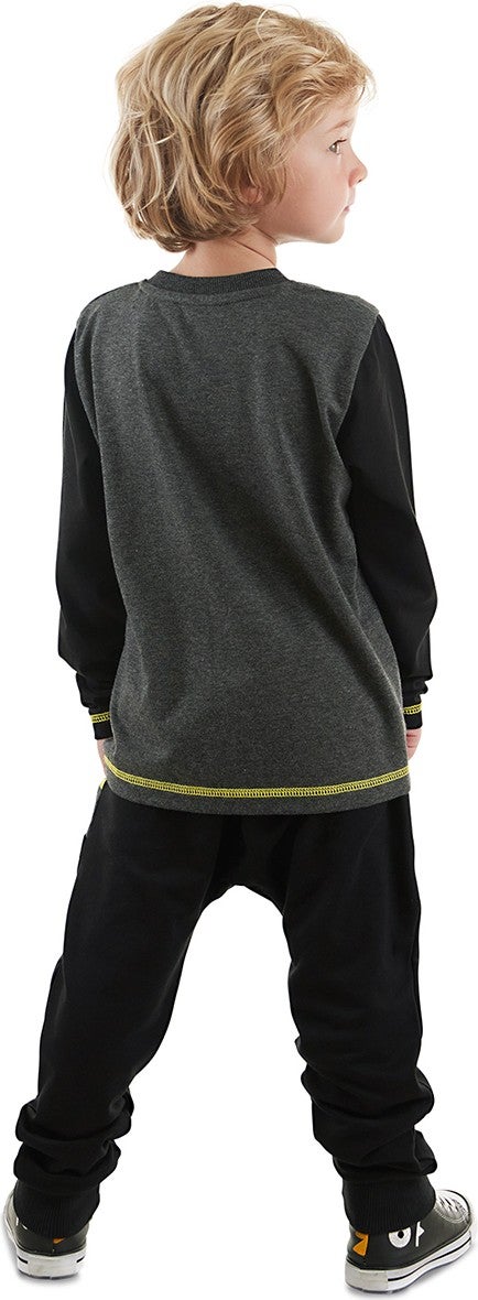 Denokids Be Brave Boy T-Shirt Pants Set  - Image 2