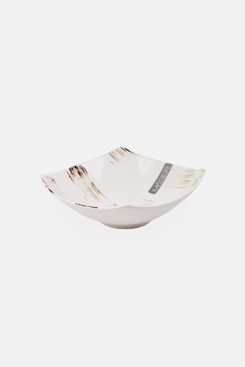 Maser Square Serving Bowl, White - Image 1