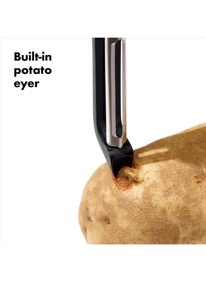 M MIAOYAN Rotating vegetable peeler, easily remove the peel of fruits and vegetables, household peeler - Image 1