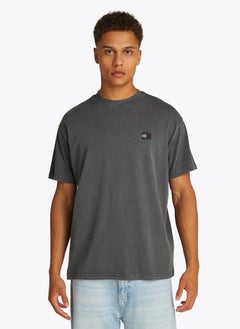 TOMMY JEANS Relaxed Cotton Label T-Shirt  - Image 1