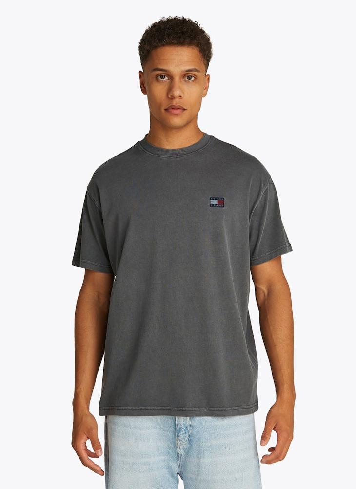 TOMMY JEANS Relaxed Cotton Label T-Shirt  - Image 1