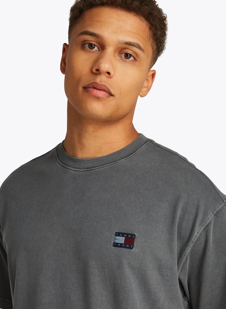 TOMMY JEANS Relaxed Cotton Label T-Shirt  - Image 3