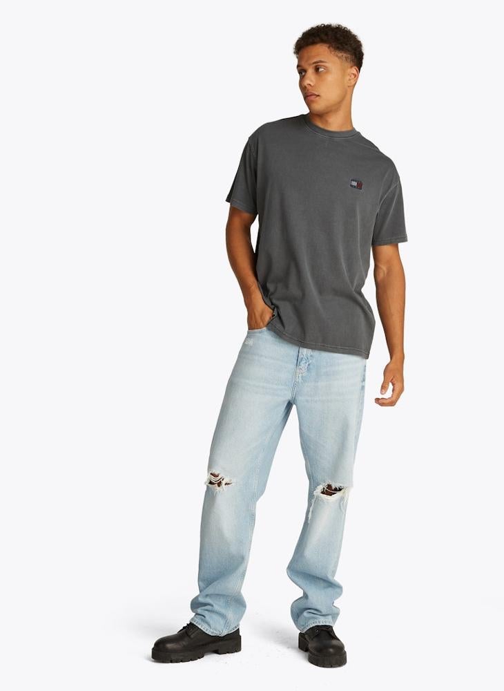 TOMMY JEANS Relaxed Cotton Label T-Shirt  - Image 4