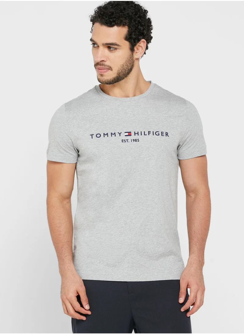 TOMMY HILFIGER Logo Crew Neck T-Shirt