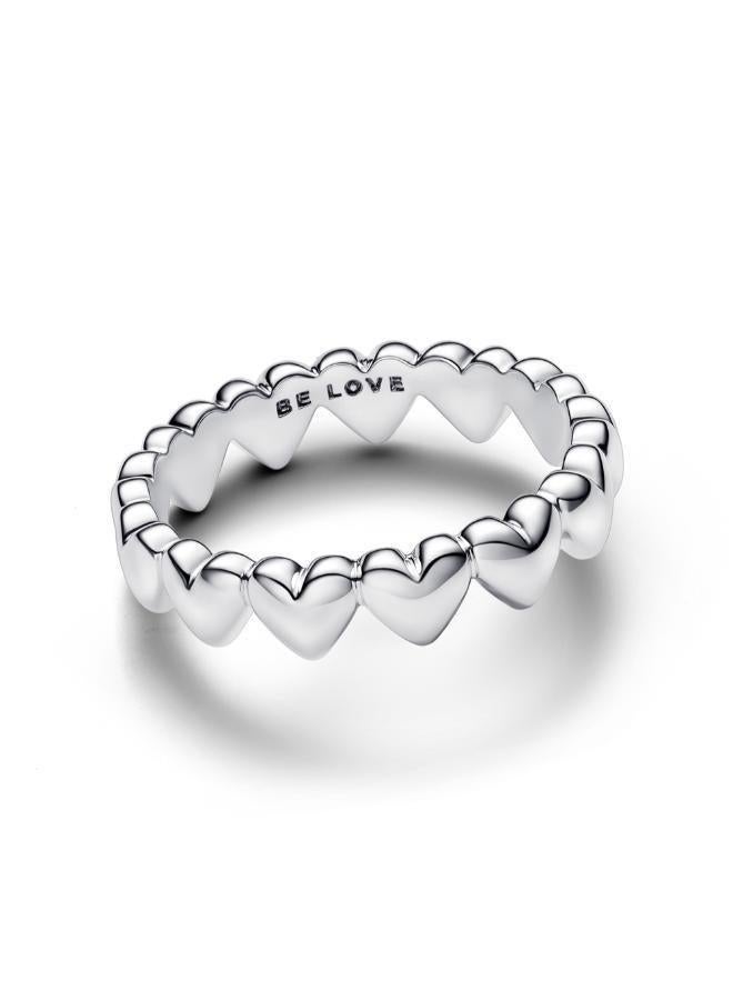 PANDORA Hearts sterling silver ring - Image 2