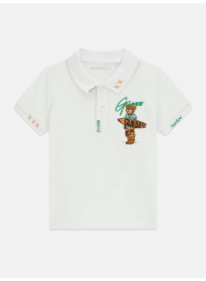 GUESS Infant Logo Polo - Image 5