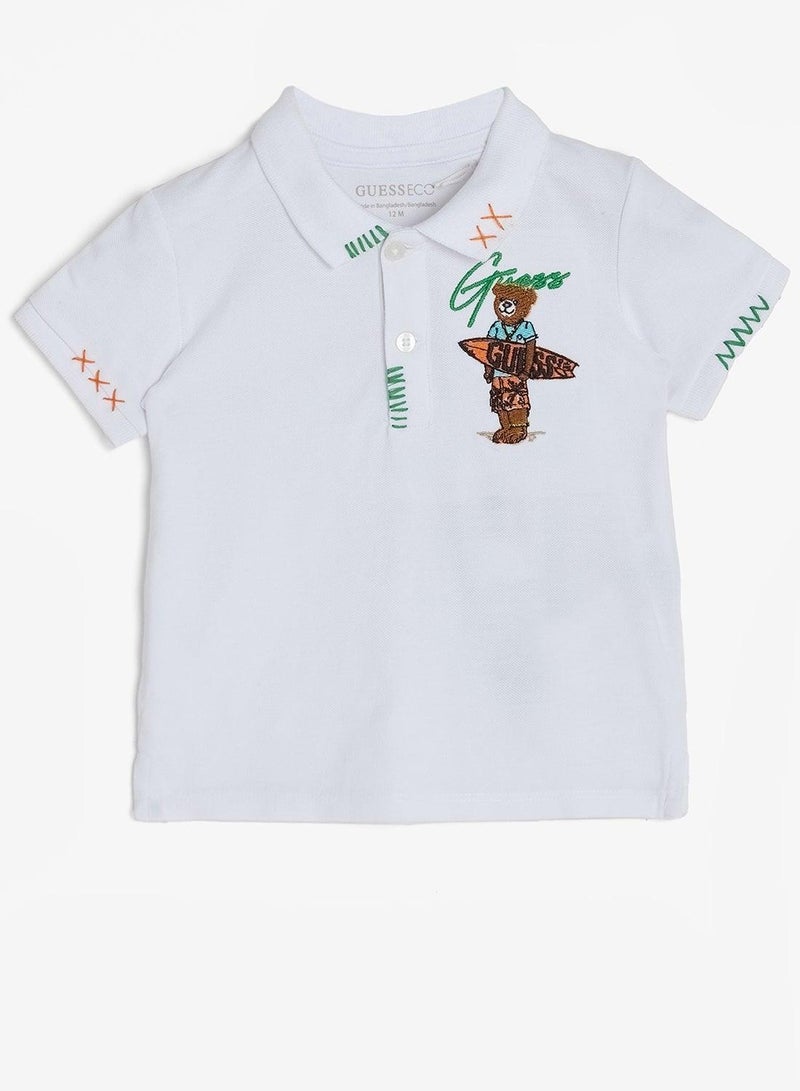 GUESS Infant Logo Polo - Image 2