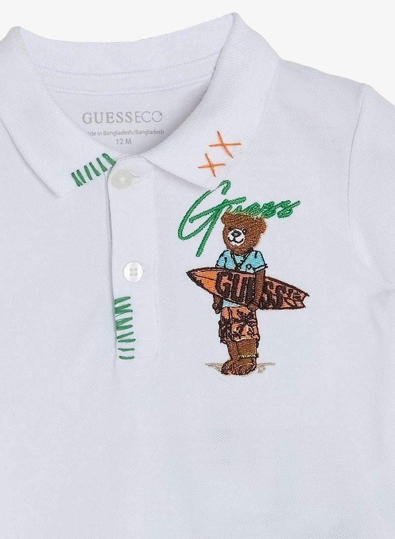 GUESS Infant Logo Polo - Image 4