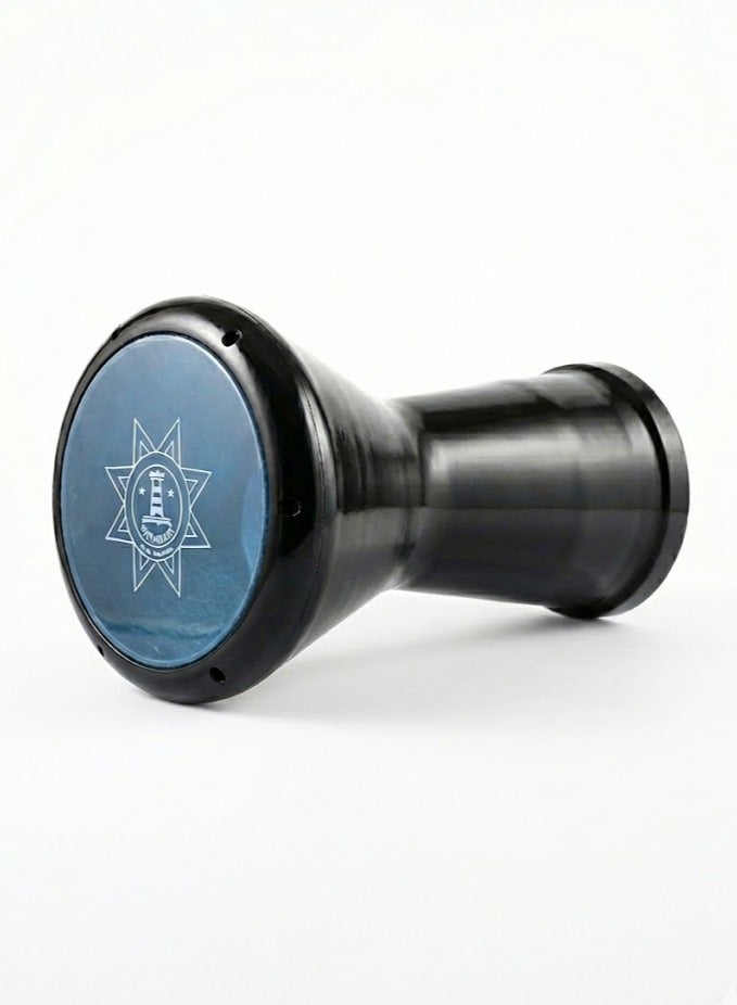 موسيقى الكرز طبلة مصرية شرقية مع حقيبة و رأس إضافي لون أسود - Image 2