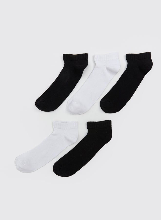 LC WAIKIKI Boys' Basic Trainer Socks 5 Pack - Image 1