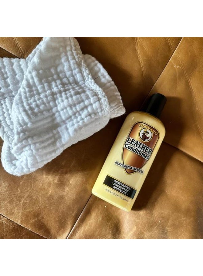 Howard Restores and Revives Quick Acting Leather Conditioner 236ml - Image 2