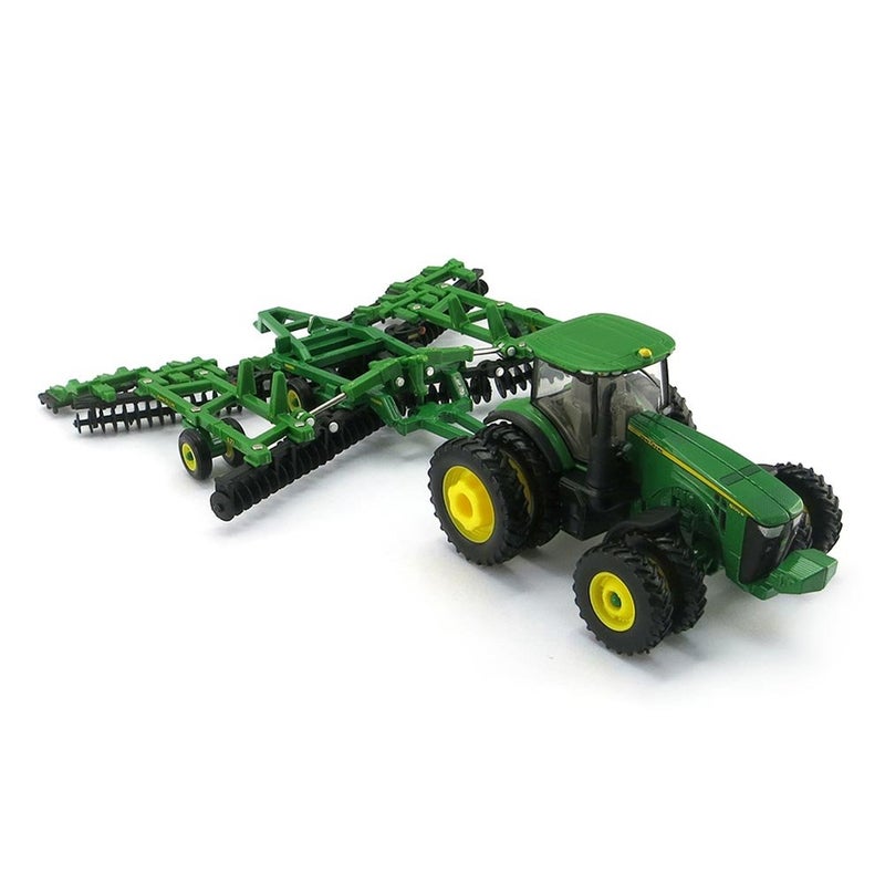 ERTL John Deere 8320R Tractor and Model 637 Disk Set (1:64 Scale) - Image 3