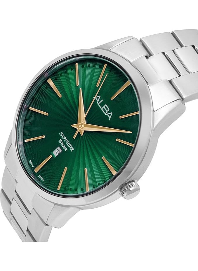 Alba Alba AG8K91X Men’s Stainless Steel Quartz Analog Wrist Watch  - Image 3