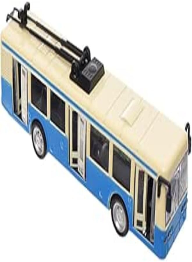 Generic - accessories shop Metal Lighting Tramcar Realistically designed with pull back wheels and openable doors to add more fun for kids - Multi Color - Image 1