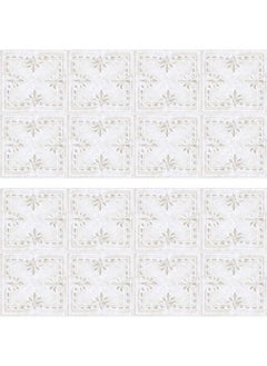 RoomMates White Tin Peel and Stick Backsplash Tile Decal