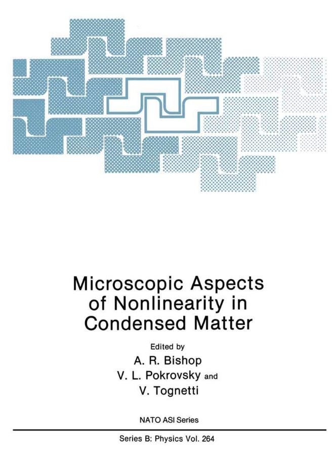 null - Microscopic Aspects of Nonlinearity in Condensed Matter - Image 1
