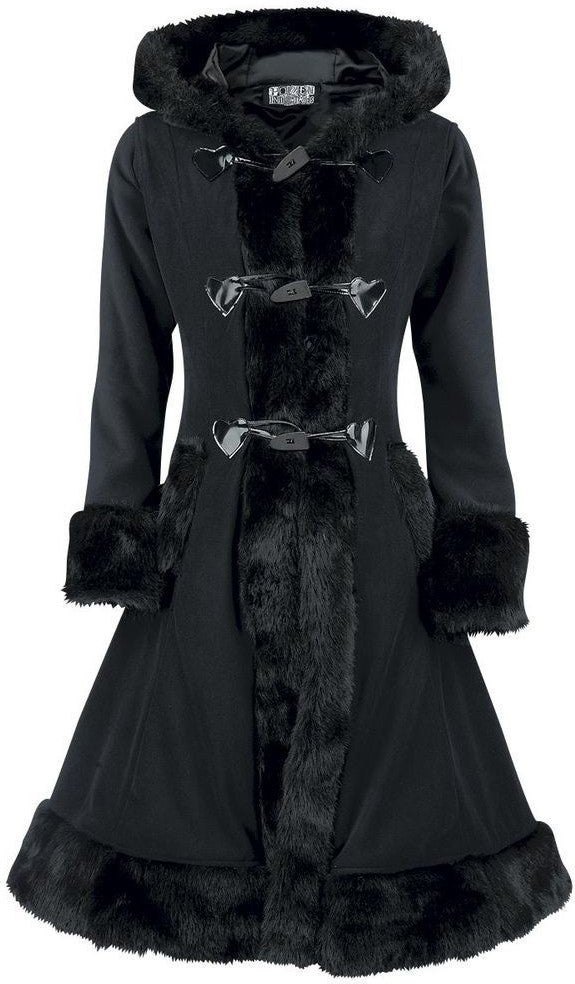 Barbora Special Design Cashmere Fur Detail Coat - Image 3