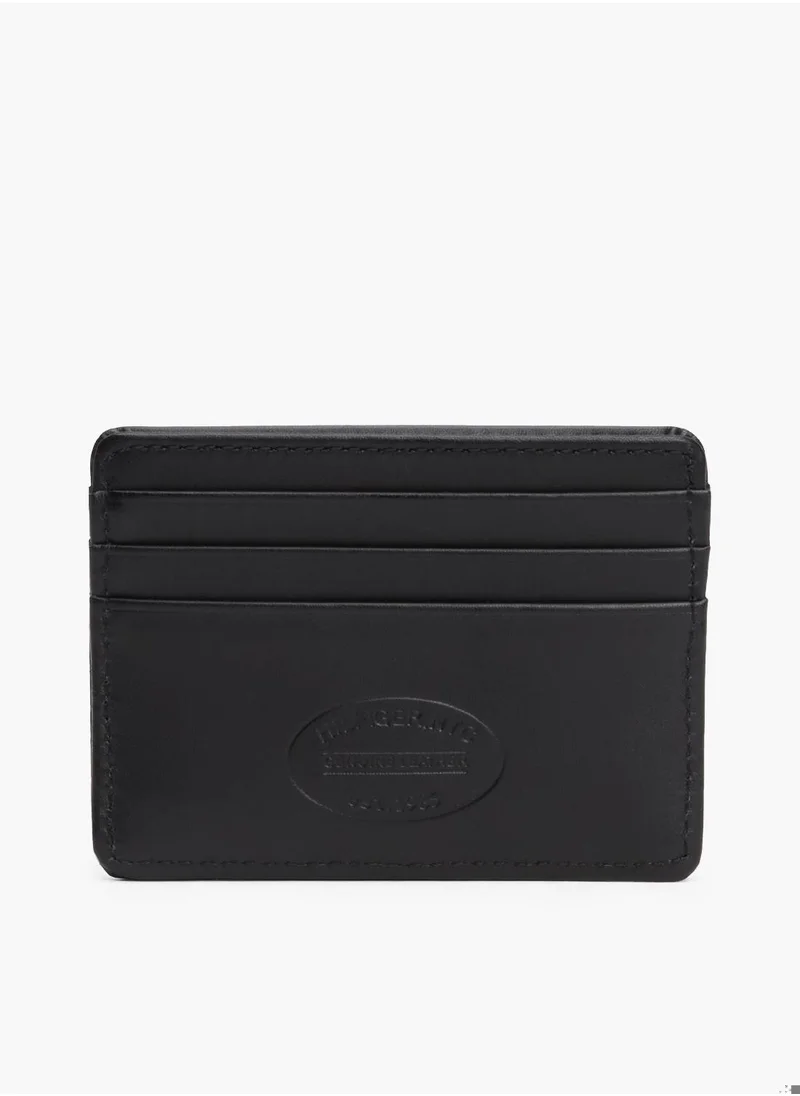 TOMMY HILFIGER Men's Cardholder - Leather, Black