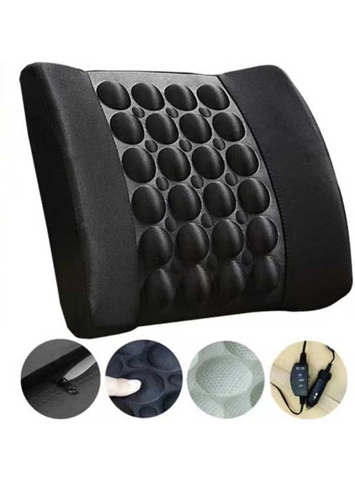 Waist Support, car Memory Cotton Filling, Waist Protection Cushion, Lower Back Support for Improved Comfort, Ideal for Use at Home, in The Office, and Traveling – Durable, Adjustable, & Lightweight - Image 2