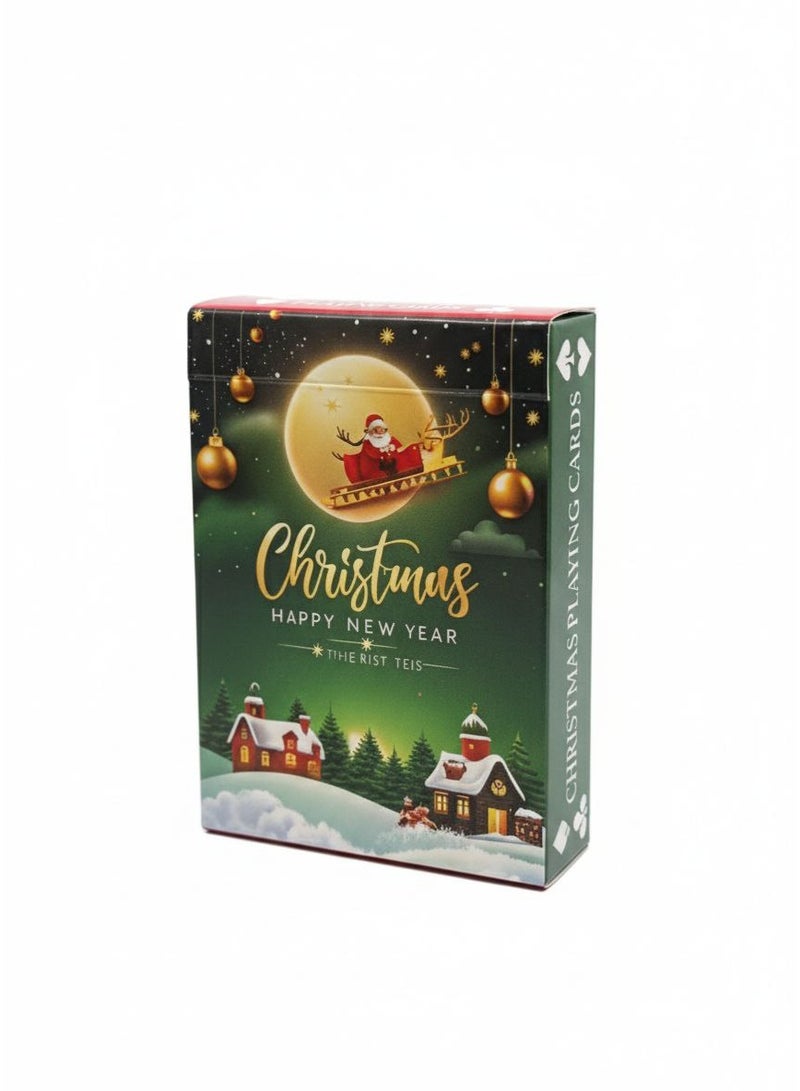 بطاقات لعب عالية الجودة لعيد الميلاد - كوتشينا للعائلة والأصدقاء - Image 1