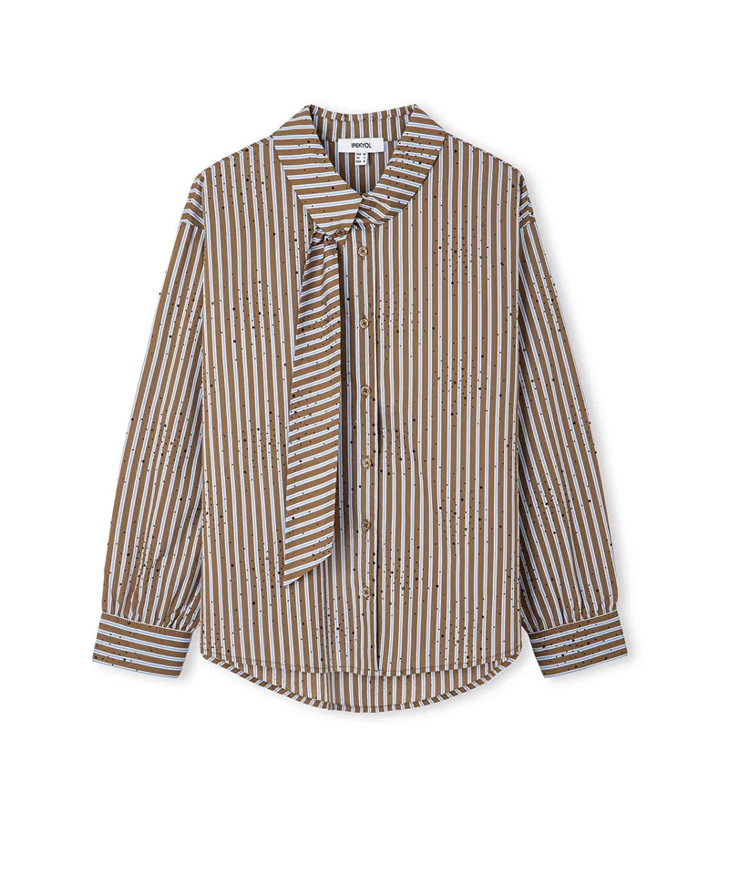 Ipekyol  Asymmetric Scarf-Effect Shirt for Women | Best Price UAE