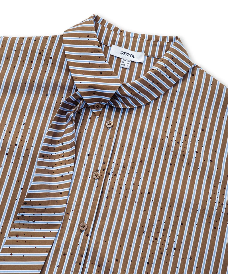 Ipekyol  Asymmetric Scarf-Effect Shirt for Women | Best Price UAE