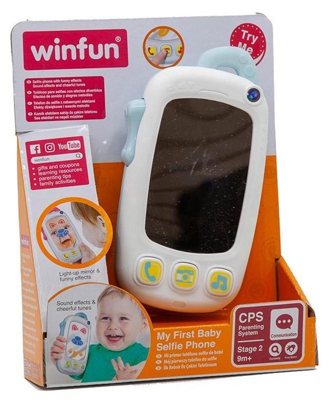 WinFun My First Baby Selfie Phone With Light And Sound - Image 1