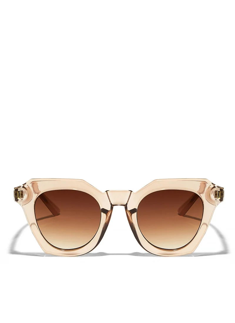 Blackout WINONA Women Brown Sunglasses - Frame Material: Thermoplastic Rubber (TR90)- Frame Color: Brown-Lens Color: Brown - Full Rim