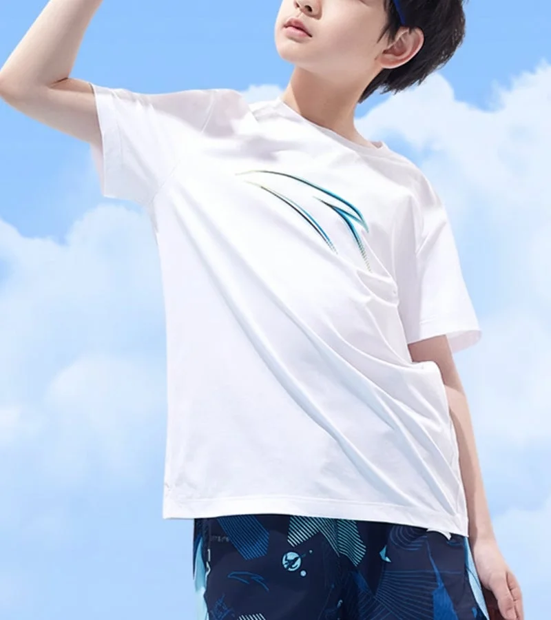 ANTA Kids' Ice-Cool Quick-Dry Sports Tee