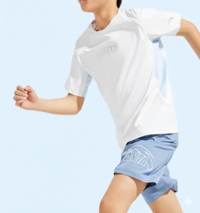 ANTA Kids' Ice-Cool Quick-Dry Sports Tee - Image 1