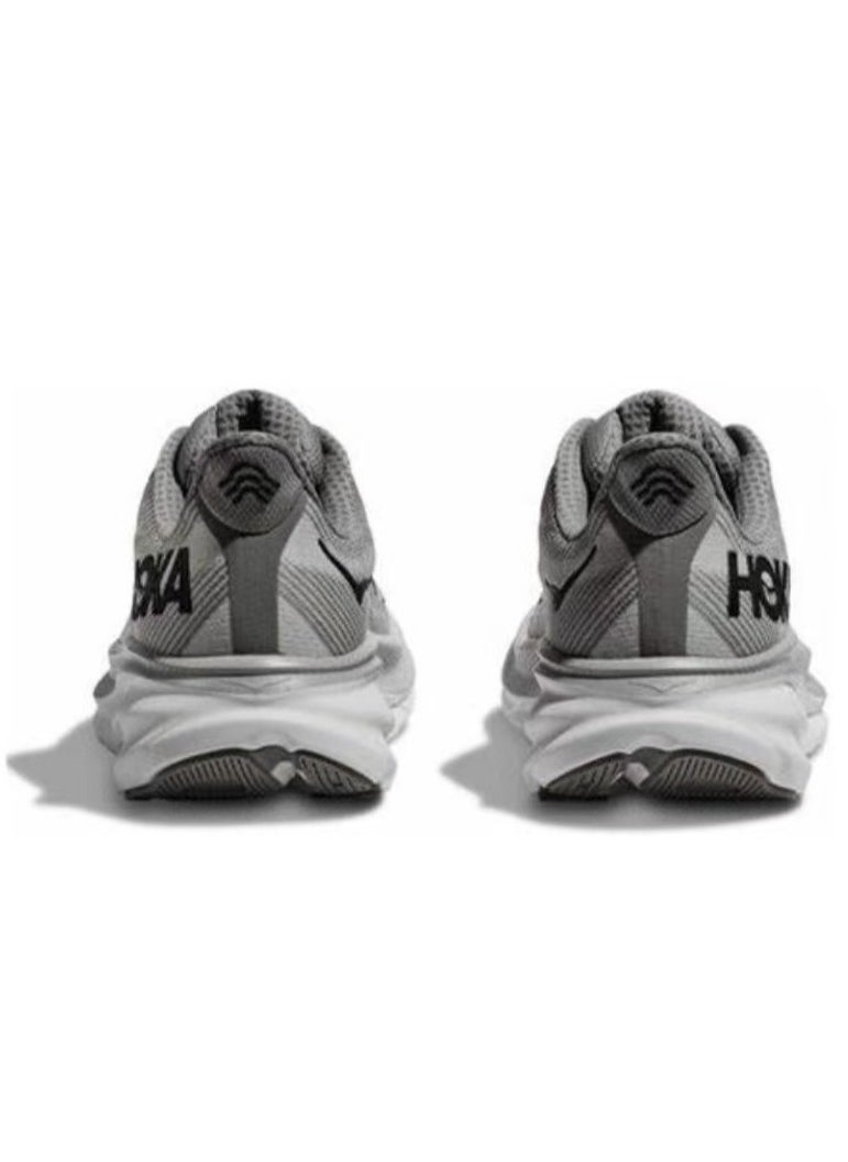 Hoka One One Clifton 9 Outdoor Running Sneakers Gray  - Image 5